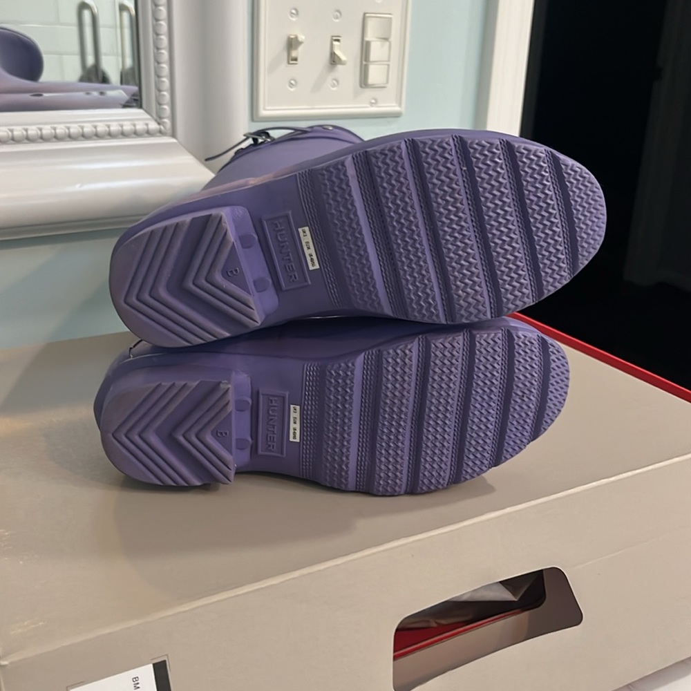 Purple Hunter boots: kids - Picture 5 of 8